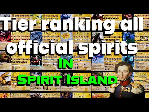 Tier ranking all the official spirits in Spirit Island (2025)