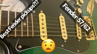 Video thumbnail for Best Fender Pickups?!?!? Fender 57/62 pickup installation and demo. by Arturo Garduno