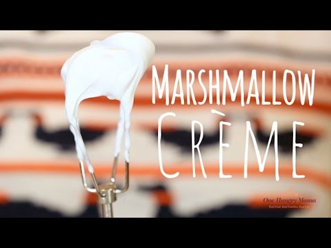 Homemade Marshmallow Creme recipe | One Hungry Mama
