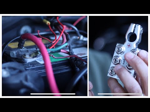 Best Vgate Lead Acid Battery Terminal Clamps Install / Review
