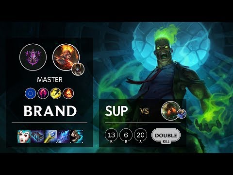 Brand Support vs Nautilus - EUW Master Patch 10.10