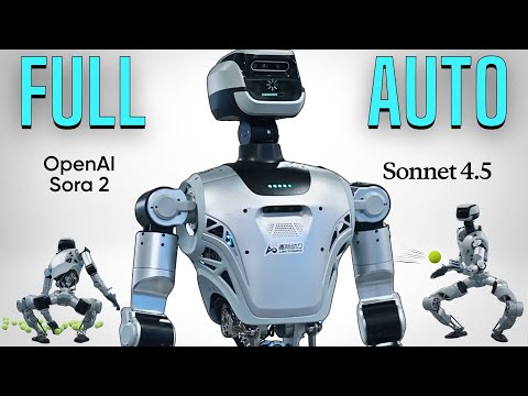 New AI Robot Autonomy, OpenAI SORA 2 Gen AI Video, Claude Sonnet 4.5 AI News