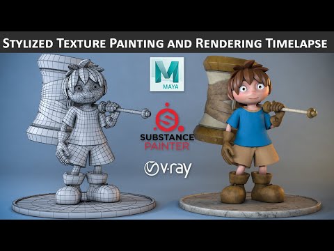 Substance Painter to Maya V Ray