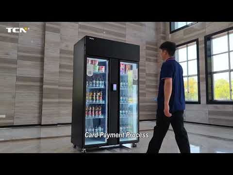 Tired of long queues, staffing hassles, and slow service?Meet TCN AI Vending Machine
