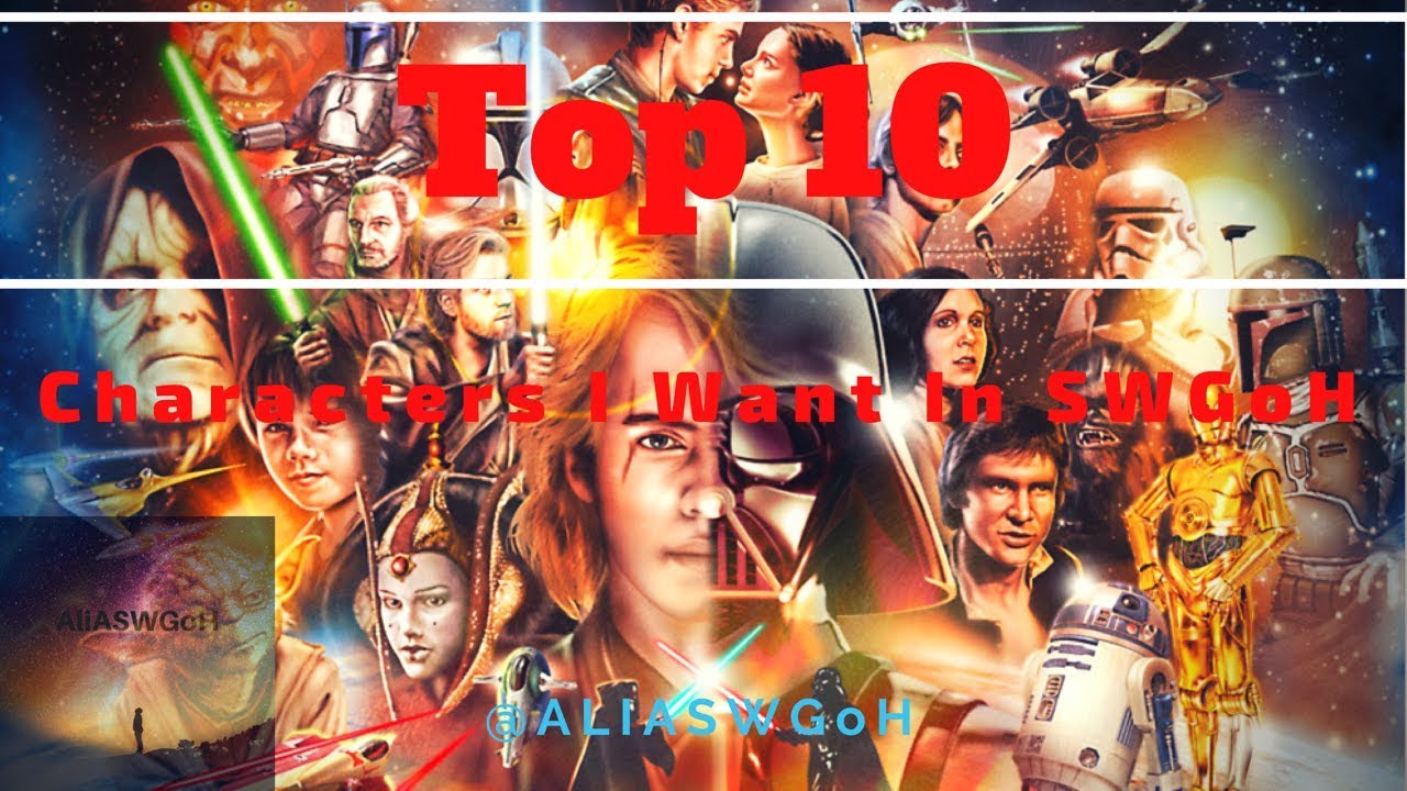 Ranking Top Ten Characters Missing From Star Wars GoH