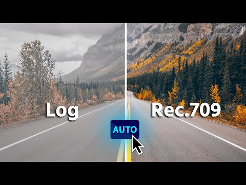 Auto Log to Rec 709 Conversion in Premiere Pro