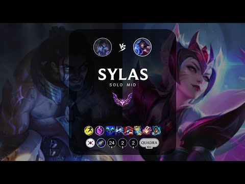 Sylas Mid vs Ahri - KR Master Patch 13.19