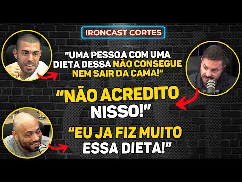 CARIANI, BALESTRIN AND LEANDRO TWIN REACT TO CRAZY INTERNET DIETS – IRONCAST CORTES