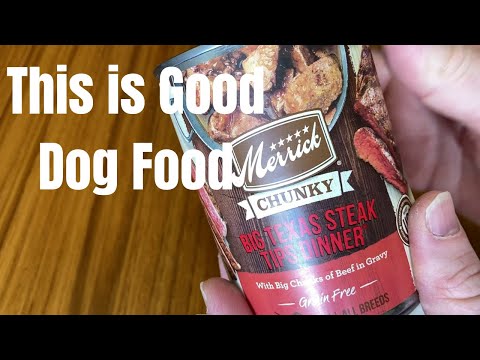 Merrick Chunky Dog Food - Big Texas Steak Tips Dinner