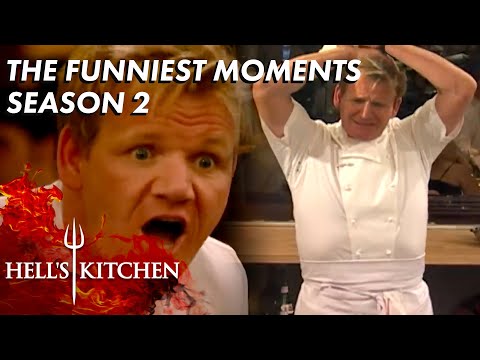 The FUNNIEST Moments Of Season 2 | Hell's Kitchen