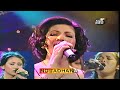 Regine Velasquez With Sarah Geronimo And Klarisse De Guzman Semi Finalist 2002 Star For A Night