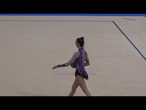 Elena MILENKOVIC (CRO) ball - 2015 Stuttgart worlds Qualifs