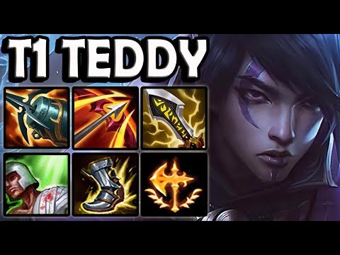 T1 Teddy APHELIOS ADC vs KAISA - Patch 11.1 Ranked Korea ✅