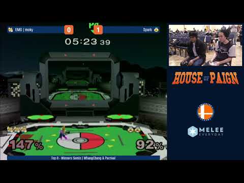 House of Paign 22 - EMG | moky (Fox) vs Spark (Sheik) - Top 8 - Winners Semis