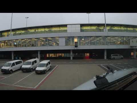 4K Hyperlapse. Amsterdam Schiphol (AMS/EHAM) Airport. Departure runway 36L, to the west.