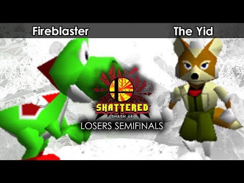 Smash 64: Fireblaster (Yoshi) V The Yid (Yoshi) - Shattered 86 Tournament SSB64