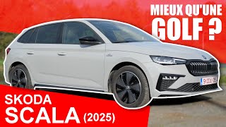 SKODA SCALA (2025) : Une voiture  "normale" et sans complexes. (Ca fait du bien !).