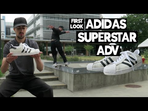 Skateboarding in the Adidas Superstar ADV. First Impressions.