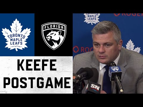 Sheldon Keefe Post Game ' Toronto Maple Leafs vs Florida Panthers ' April 23, 2022