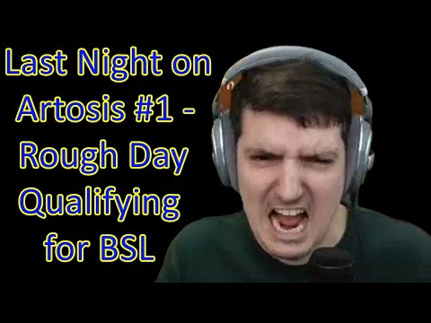 Last Night on Artosis #1 - Rough Qualifiers (25-01 Stream Highlights)