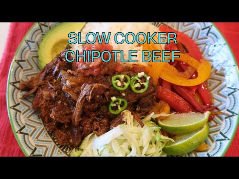 Slow cooker Chipotle Beef | Take Your Burrito Bowl To The Next Level