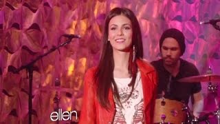 Victoria Justice &#39;Make It In America&#39; (Live from Ellen Show)