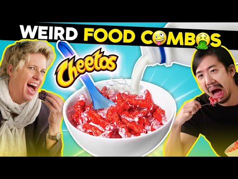 Adults React To And Try The WEIRDEST Food Combinations | Try Not To Get Mad Challenge