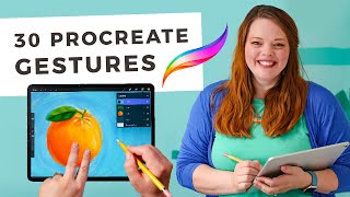 30 Procreate Gestures & Shortcuts that will simplify your art-making (plus one bonus iOS tip!)