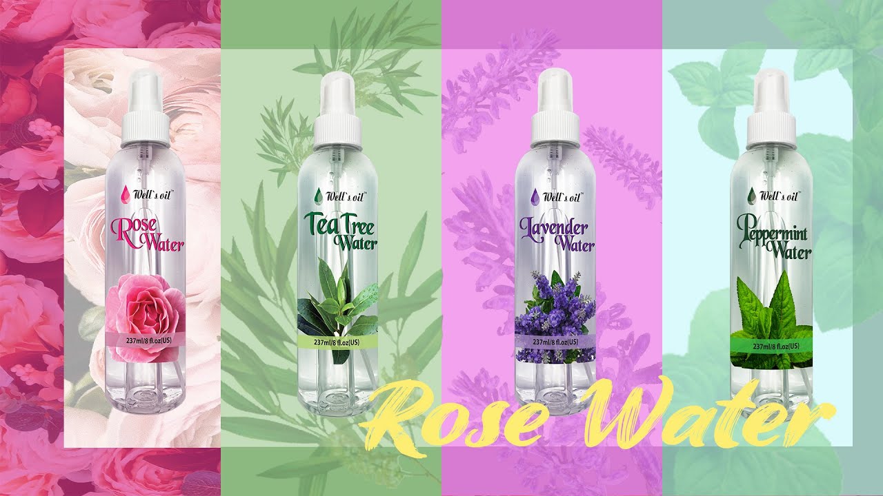 Well's 100% Pure Rose Water