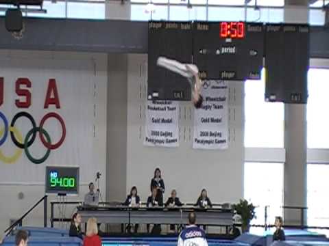 Hunter Brewster Trampoline Winter Classic 2009 Finals