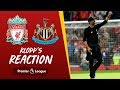 Klopp's reaction: Liverpool v Newcastle | Klopp on Reds' resilience, Firmino & Origi