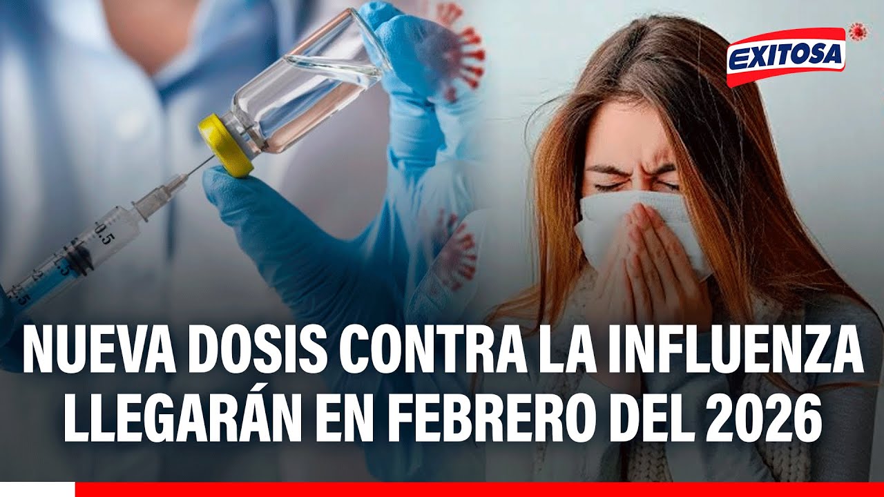 🔴🔵 Minsa anuncia que vacunas contra la influenza A H3N2 llegarán en febrero del 2026