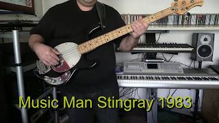 Bass Cover - Kajagoogoo - Shouldn&#39;t Do That - with Music Man Stingray bass