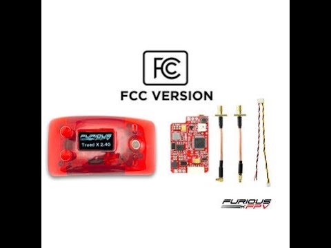 FuriousFPV 2.4Ghz FCC Combo TrueD-X +VTX Long Range 2.4G Clarity Redefined Diversity Receiver for Fa