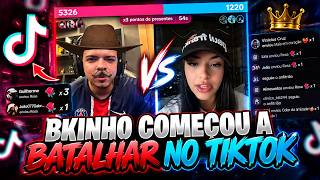 PRIMEIRA VEZ DO BKINHO BATALHANDO NO TIKTOK & OLHA ESSA RESENHA