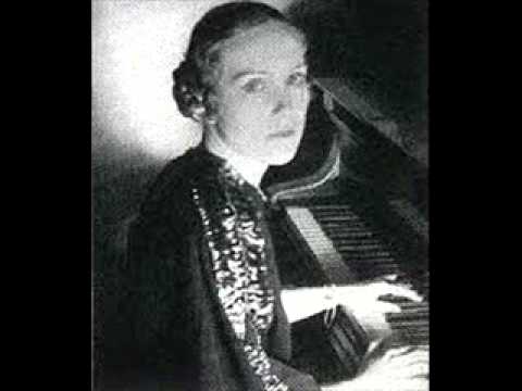 Lubka Kolessa plays Schumann Etudes Symphoniques Op. 13