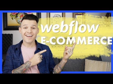 Webflow E Commerce | Walk Through First Impressions