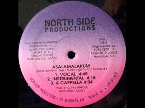 NORTH SIDE PRODUCTION$ - ASALAMALAKUM ( rare 198? NJ rap )