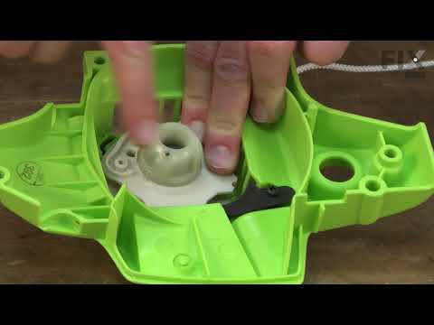 Poulan Chainsaw Repair - How to Replace the Rope