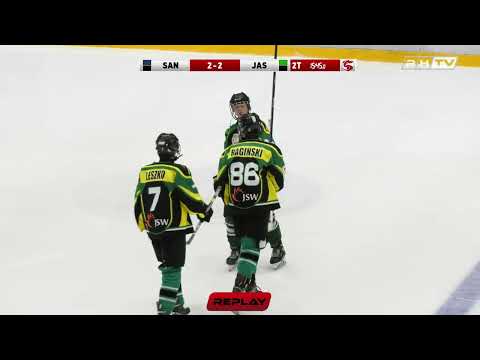 Finał: UKS Niedźwiadki MOSiR Sanok - JKH GKS Jastrzębie 4:5 d.