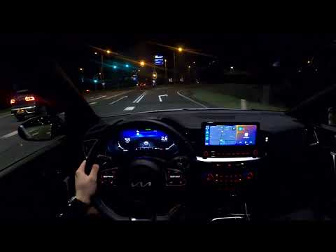 2023 Kia ProCeed DCT7 Facelift | 4K NIGHT POV drive ASMR