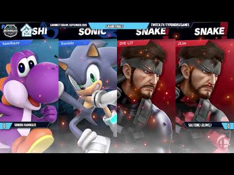 Gwinnett Brawl September 2019 - Sonido/Kamikaze VS SaltOne/JLim(L) - Doubles Grand Finals