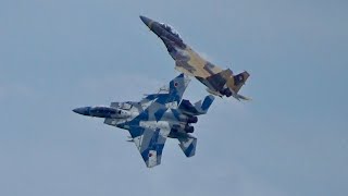 飛行教導群”アグレッサー”F-15DJイーグル機動飛行　小松基地航空祭2026