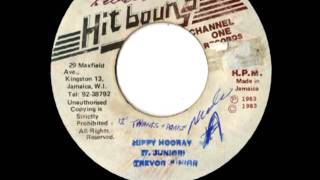 TREVOR JUNIOR - Hippy hooray + version (Hitbound)