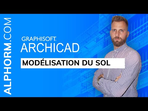 ArchiCAD 20 Atelier Architectural Modélisation du sol