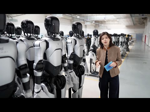An exclusive look inside China's humanoid robot mass-production factory in Shanghai