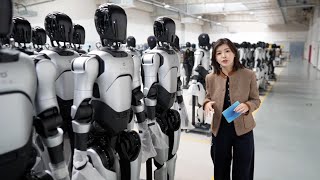 An exclusive look inside China's humanoid robot mass-production factory in Shanghai