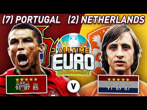 Netherlands All-Time XI vs Portugal All-Time XI | FIFA 20 All-Time EURO Experiment!