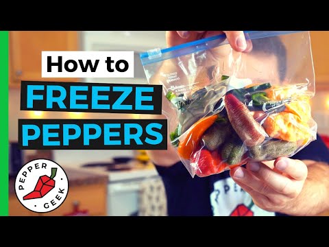 How To Freeze Peppers (The Right Way) - Pepper Geek