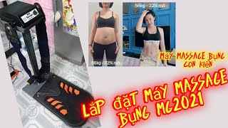 lắp đặt máy massage bụng cho chị khách phú Hữu _mg2021_zalo 0903579486
